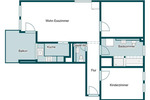 Wohnung zu vermieten. 3 zimmer