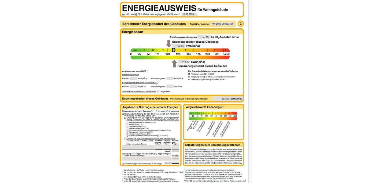 Reihenhaus Bönen - 4 Zimmer, 96 m&sup2;, 295.000&euro; | Angebot:24856696
