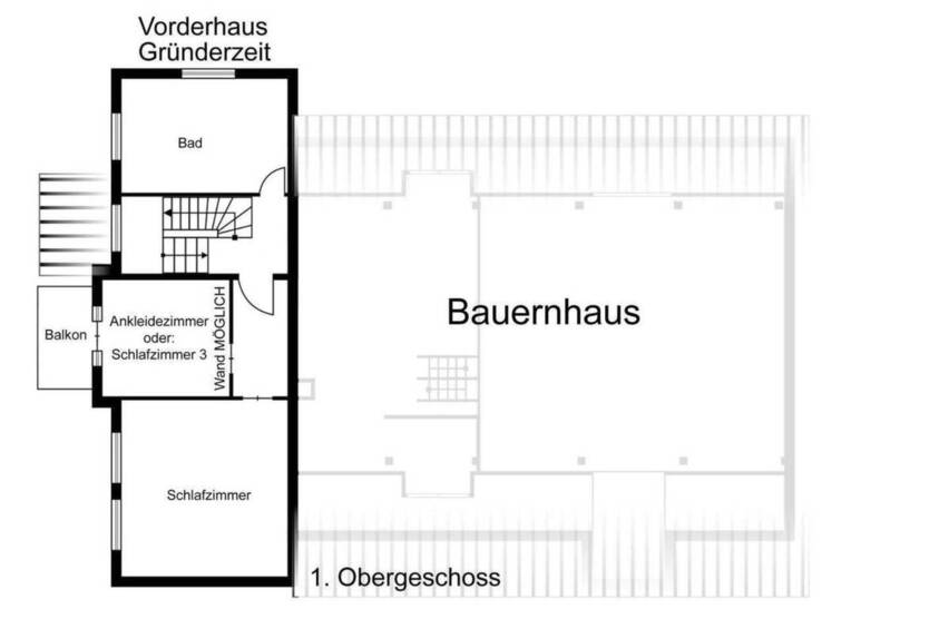 Renoviertes Altbau-Haus aus der Gründerzeit in Bauernhaus-Umgebung Alt-Osdorf 5 zimmer
