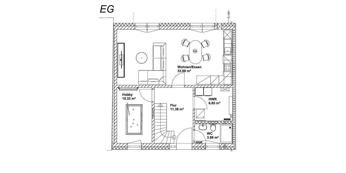 Einfamilienhaus Ohrdruf - 5 Zimmer, 126 m&sup2;, 353.700&euro; | Angebot:25707328