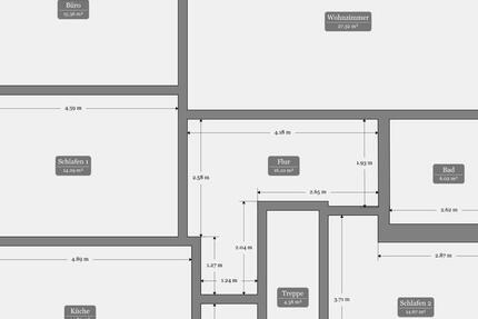 Kernsanierte Wohnung in Willingshausen-Zella ab April 4 zimmer