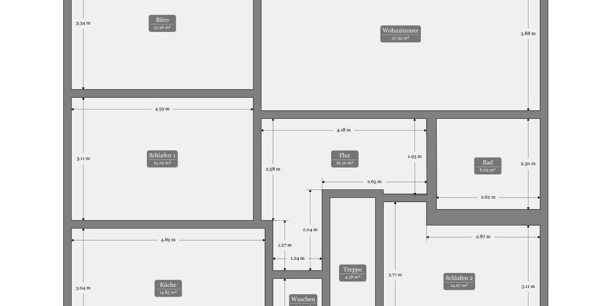 Kernsanierte Wohnung in Willingshausen-Zella ab April 4 zimmer