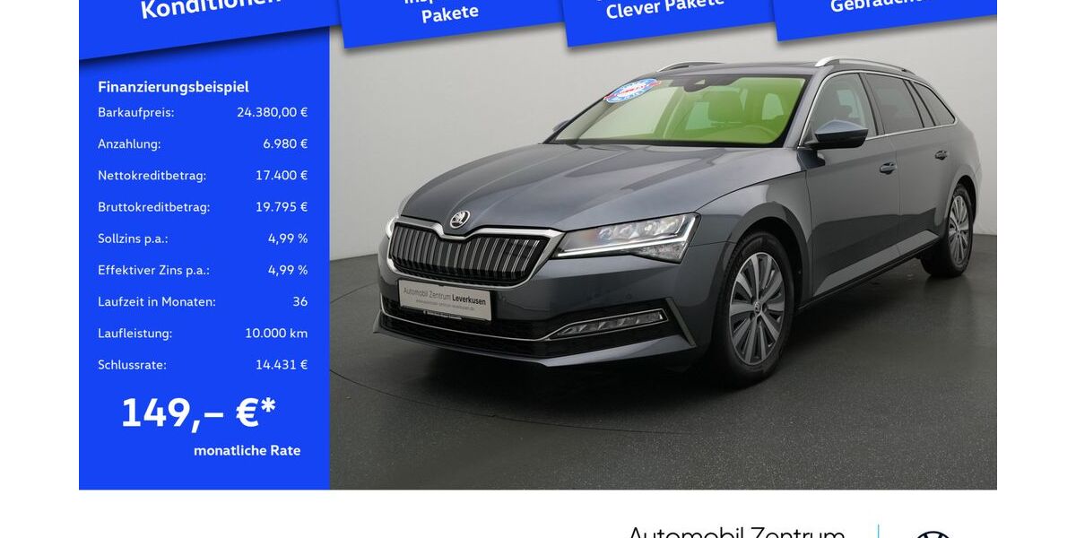 Skoda Superb 57.127 km 24.180 &euro; Leverkusen 51379