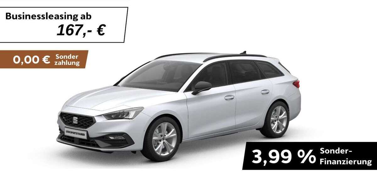 Seat Leon 18.877 km 28.630 &euro; Mitterteich 95666