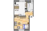 Etagenwohnung Dortmund Brackel - 1 Zimmer, 43 m&sup2;, 167&euro; | Angebot:26677815