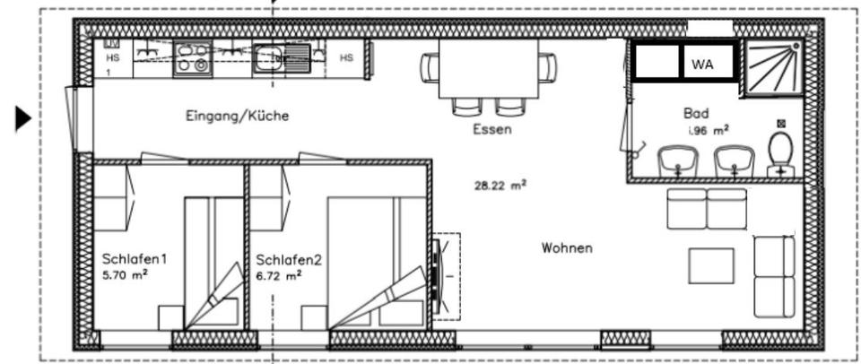Bungalow Ilsede - 3 Zimmer, 45 m&sup2;, 150.000&euro; | Angebot:26786215
