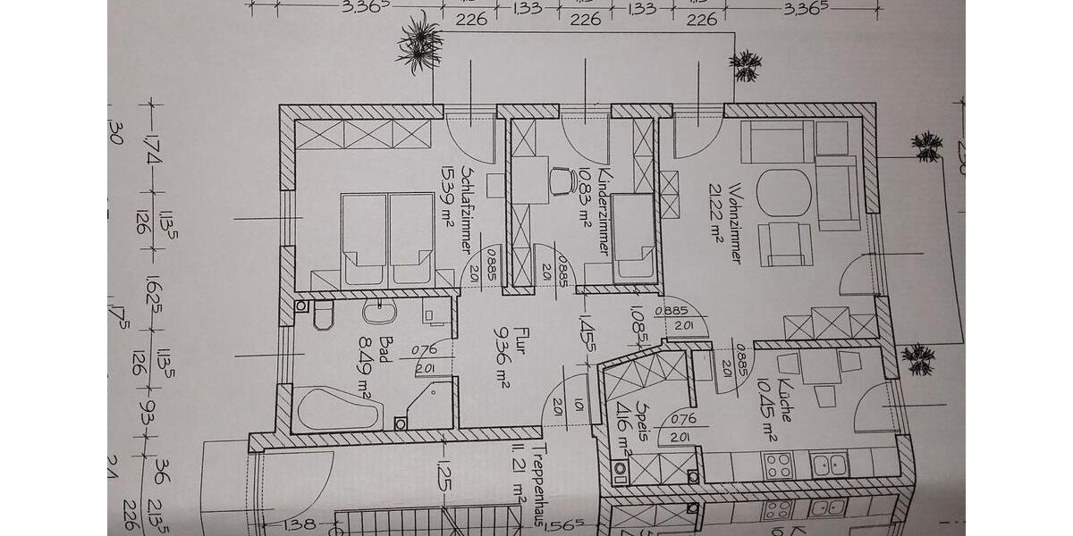 Etagenwohnung Dingolfing - 3 Zimmer, 77 m&sup2;, 750&euro; | Angebot:26414777
