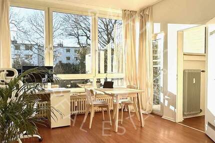 Gemütliches Pendler-Apartment mit Balkon in Oberkassel - Einbauküche inklusive 1 zimmer