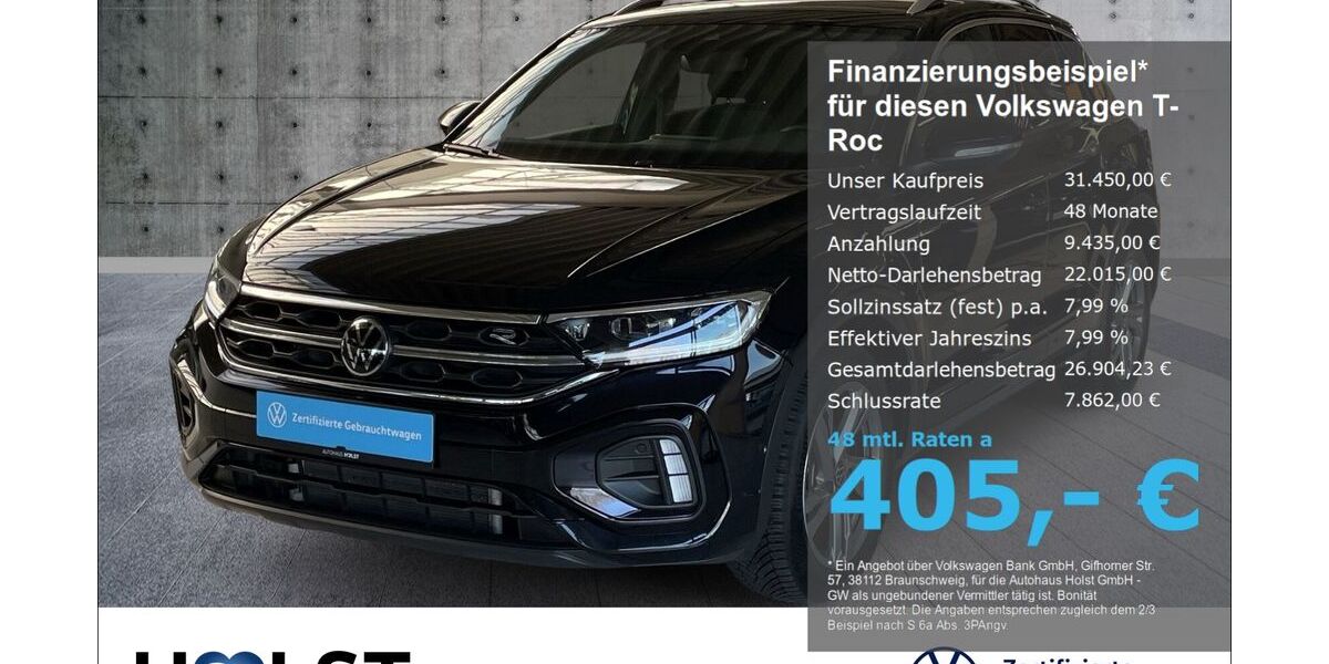 VW T-Roc 22.185 km 31.450 &euro; Scheeßel 27383