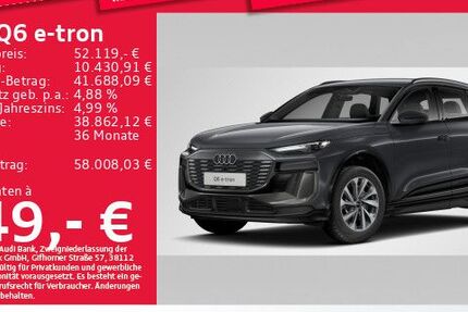 Audi Q6 e-tron 16.722 km 48.448 &euro; Eching 85386