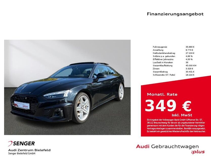 Audi A5 84.723 km 35.880 € Bielefeld 33609