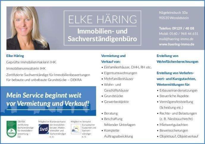 Gewerbeobjekt Schwanstetten Schwand - 1 Zimmer, 33 m&sup2;, 480&euro; | Angebot:25563298