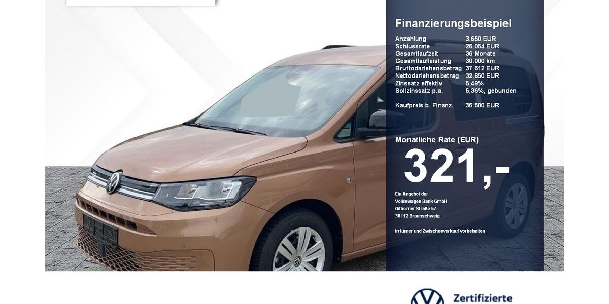 VW Caddy 3.648 km 36.500 &euro; Erding 85435