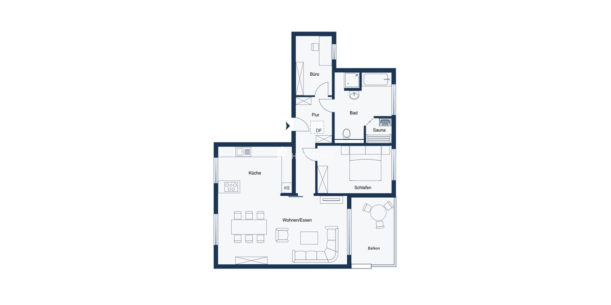 Etagenwohnung Meschede - 3 Zimmer, 97 m&sup2;, 329.000&euro; | Angebot:25820773