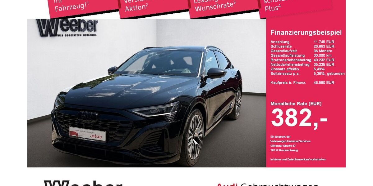Audi Q8 e-tron 81.415 km 46.390 &euro; Herrenberg 71083