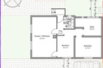 Erdgeschoßwohnung Karlsruhe Daxlanden - 2 Zimmer, 71 m&sup2;, 1.350&euro; | Angebot:25113882