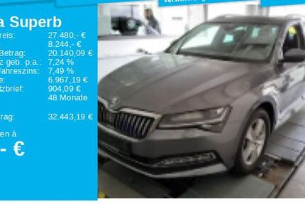 Skoda Superb 50.166 km 27.480 € Frankfurt 60326