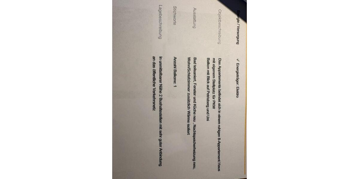 Etagenwohnung Hermeskeil - 1 Zimmer, 33 m&sup2;, 440&euro; | Angebot:25382130