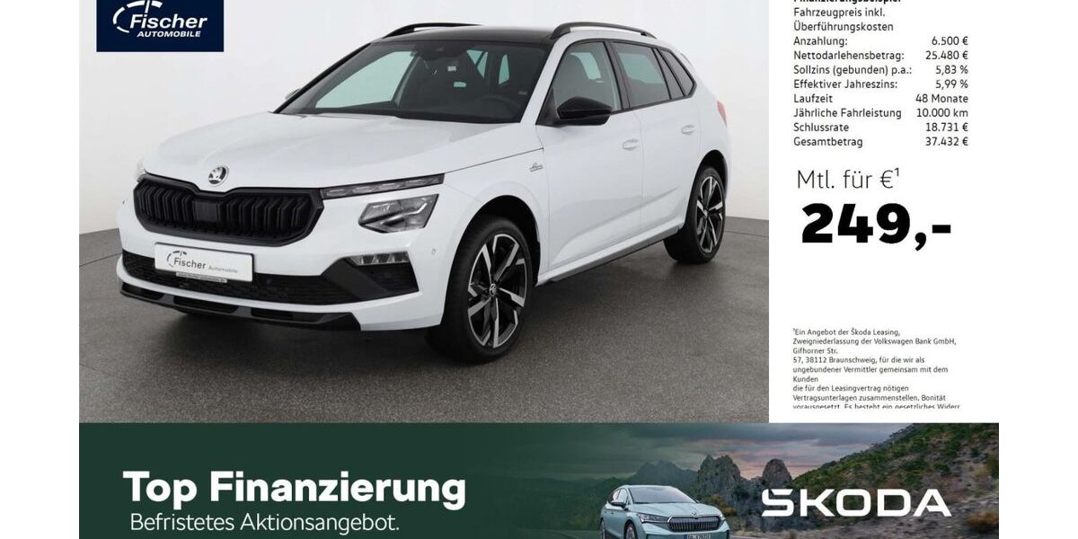 Skoda Kamiq 14.410 km 31.980 &euro; Amberg 92224