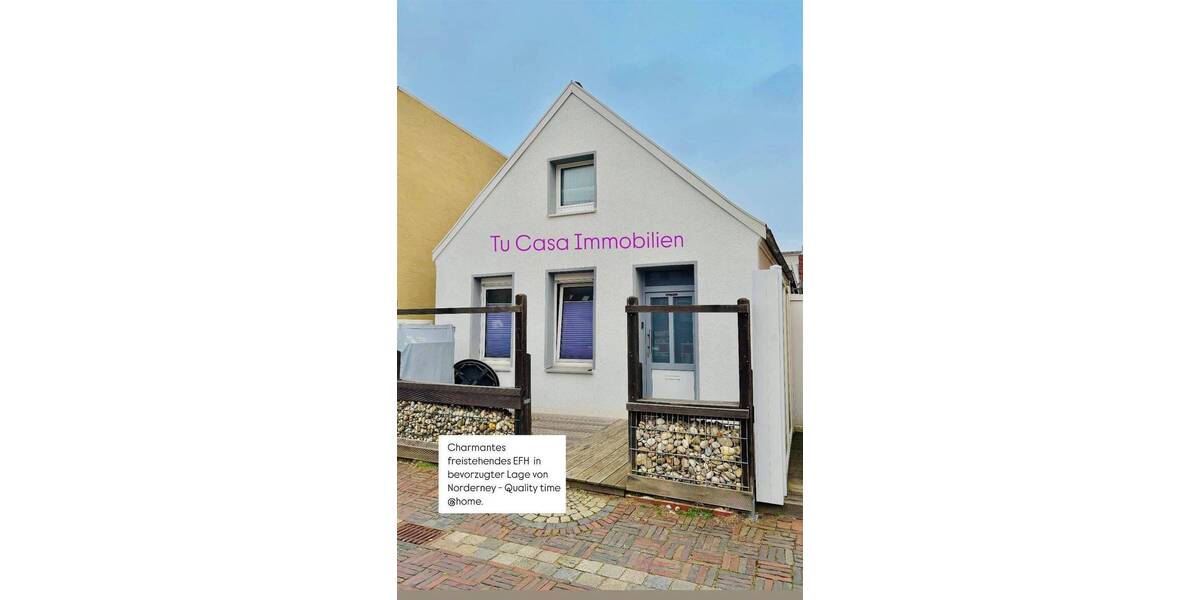 Einfamilienhaus Norderney - 3 Zimmer, 850.000&euro; | Angebot:25741552