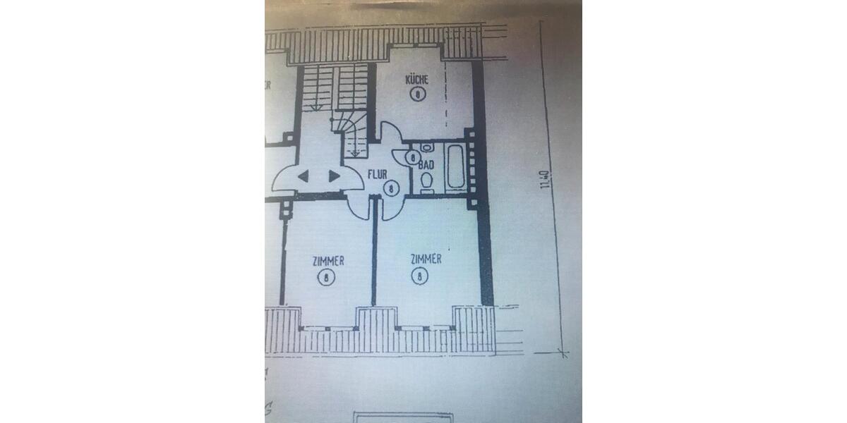Dachgeschoßwohnung Saarbrücken West - 2 Zimmer, 50 m&sup2;, 97.500&euro; | Angebot:26848309