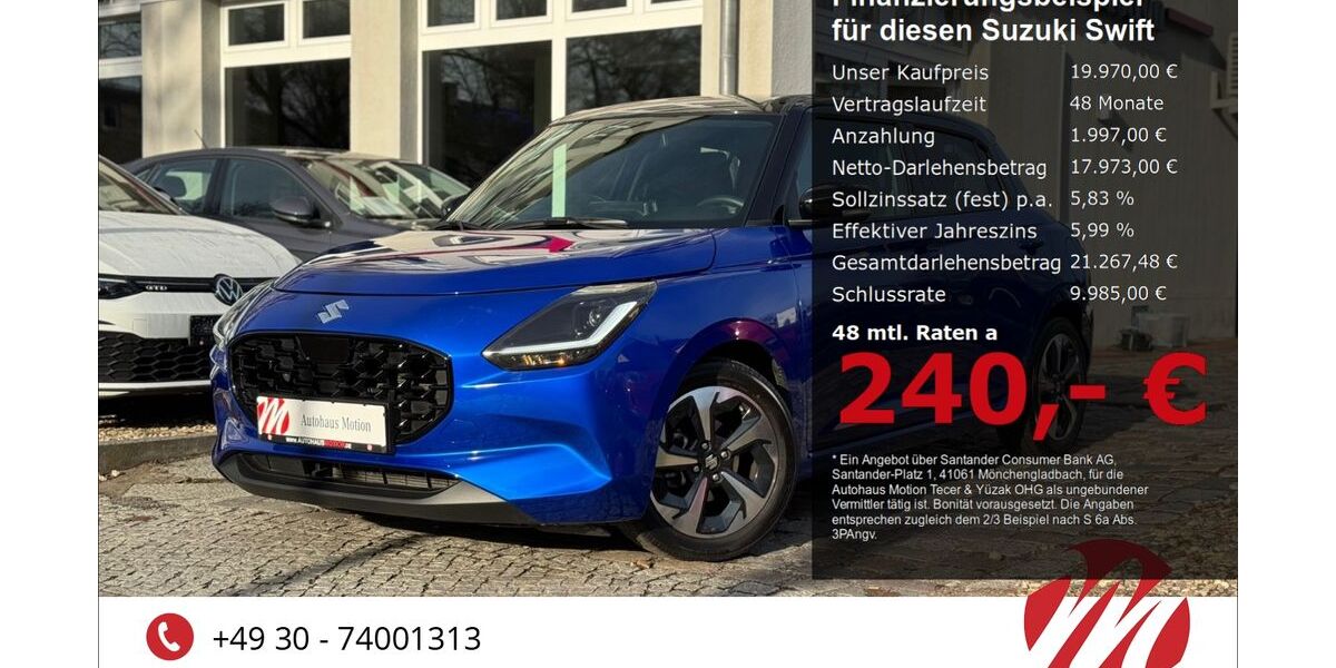 Suzuki Swift 13.500 km 19.970 &euro; Berlin 12305