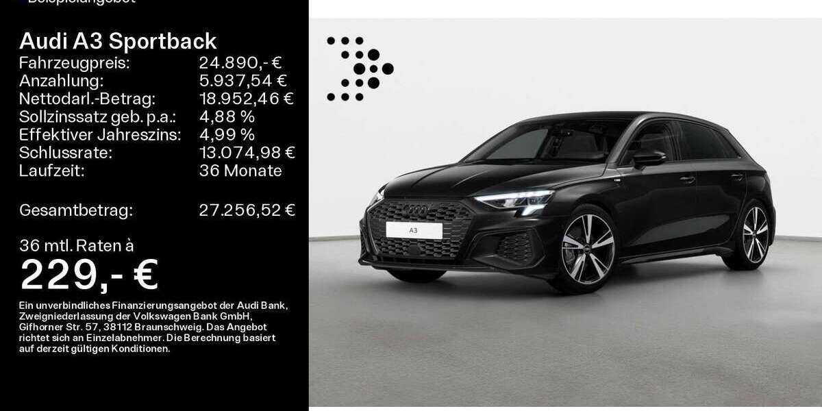 Audi A3 46.230 km 24.890 &euro; Coburg 96450