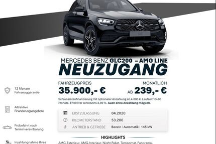 Mercedes-Benz GLC 200 53.200 km 35.900 &euro; Ebersbach an der Fils 73061