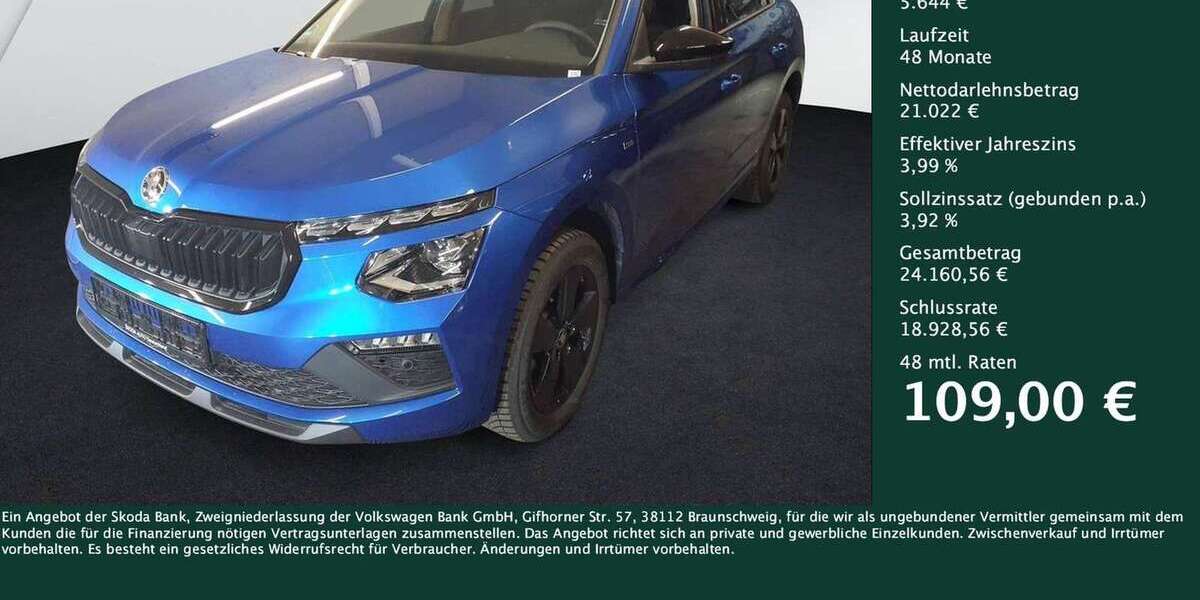 Skoda Kamiq 2.337 km 26.666 &euro; Dortmund 44269