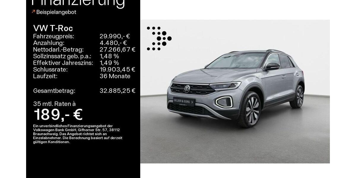 VW T-Roc 6.764 km 29.990 &euro; Haßfurt 97437