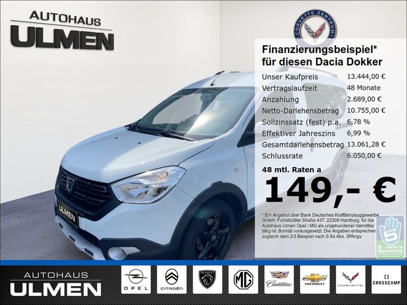 Dacia Dokker 87.420 km 12.999 € Düsseldorf 40231