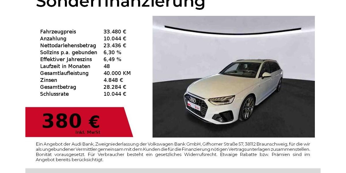 Audi A4 71.400 km 33.480 &euro; Nürnberg 90411