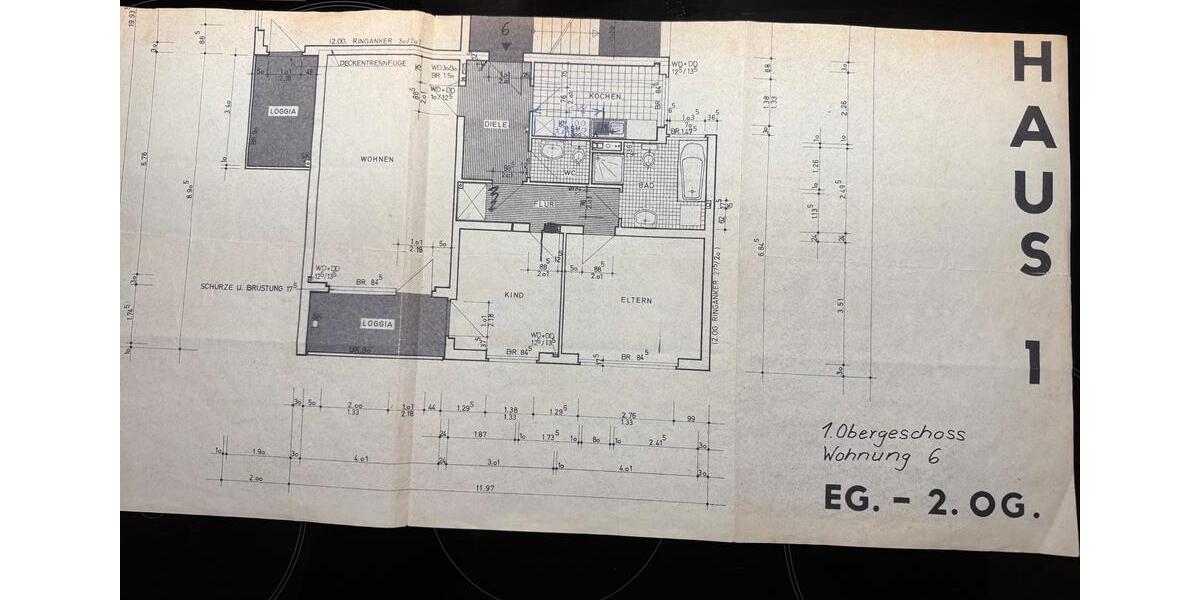 Etagenwohnung Iserlohn Grüne - 3 Zimmer, 81 m&sup2;, 210.000&euro; | Angebot:24679542