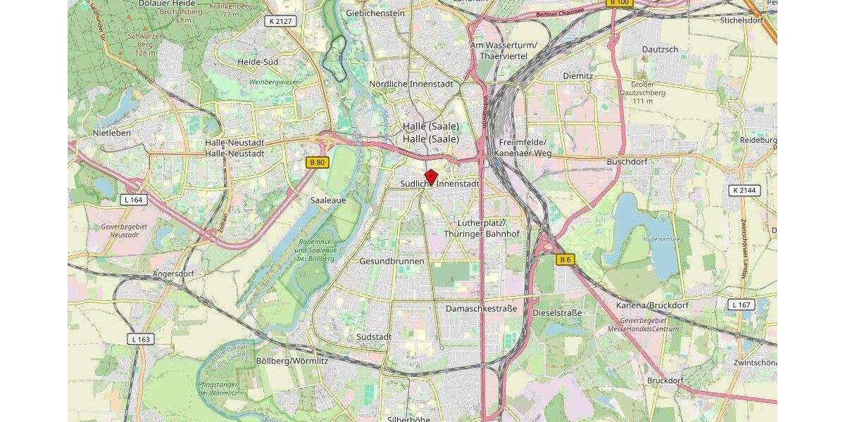 Etagenwohnung Halle (Saale) Innenstadt - 5 Zimmer, 146 m&sup2;, 382.200&euro; | Angebot:24532179