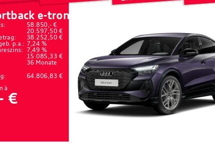 Audi Q4 e-tron 8.191 km 58.850 &euro; Frankfurt am Main 60326