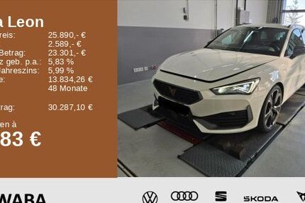 Cupra Leon 36.100 km 25.890 € Gersthofen 86368