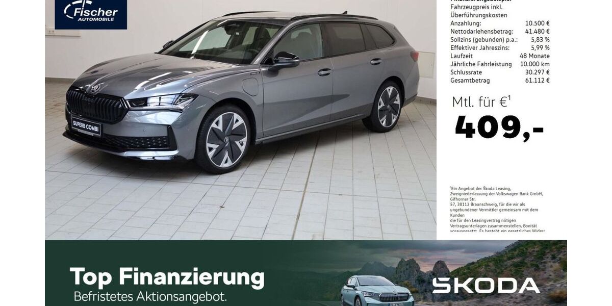 Skoda Superb 2.838 km 49.980 &euro; Amberg 92224