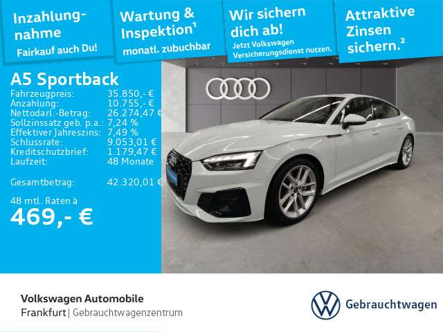 Audi A5 8.592 km 35.850 € Frankfurt 60326