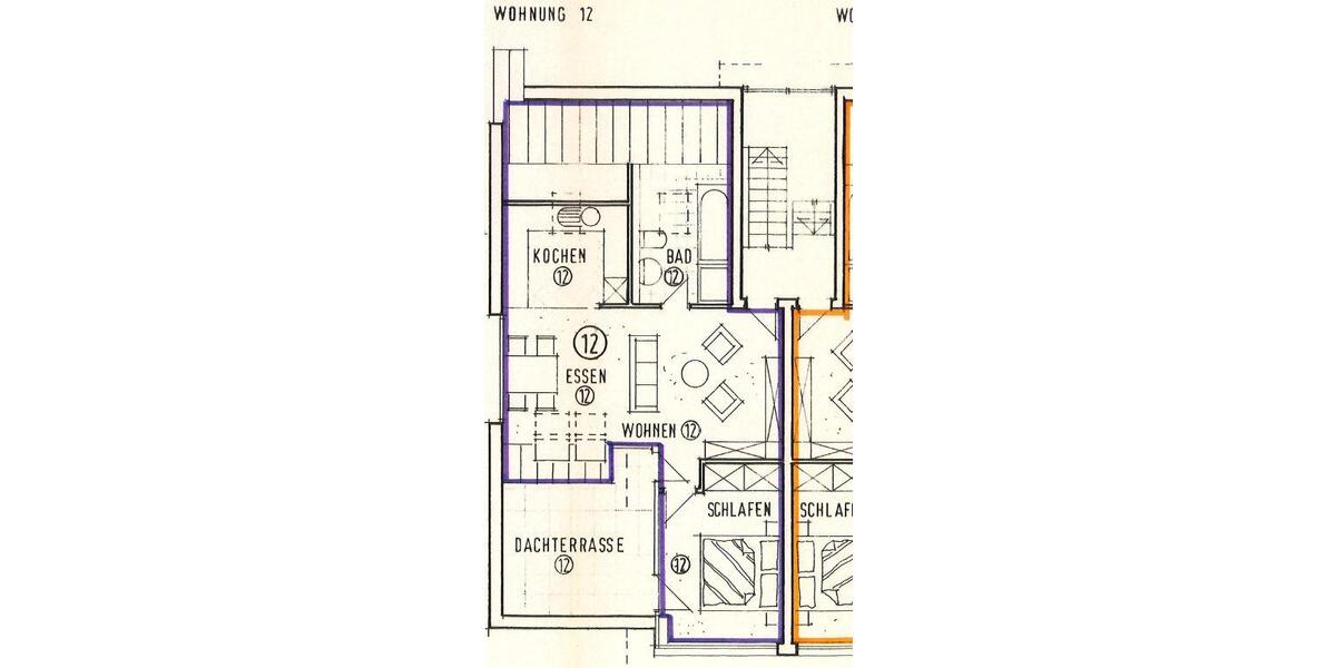Dachgeschoßwohnung Gottmadingen - 2 Zimmer, 52 m&sup2;, 550&euro; | Angebot:26272281