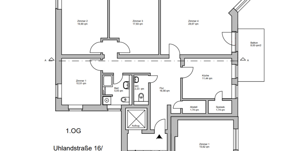 Etagenwohnung Bremerhaven - 4 Zimmer, 117 m&sup2;, 766&euro; | Angebot:25550063