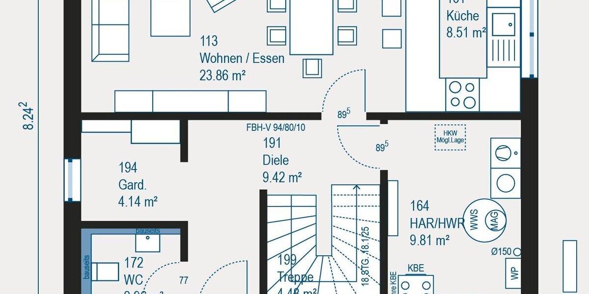 Jetzt ins eigene Zuhause - Einfamilienhaus Mönchweiler | Angebot:27337704