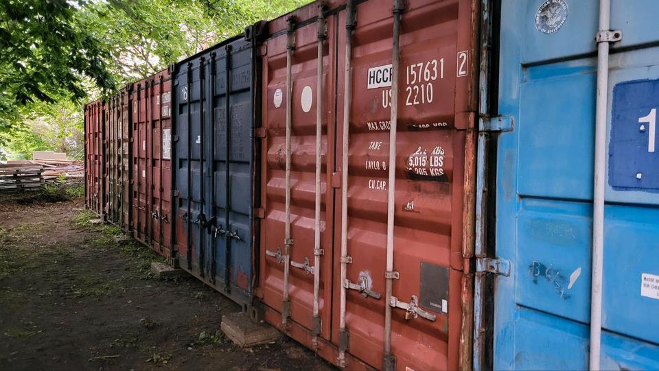 Container Lagerraum Strom