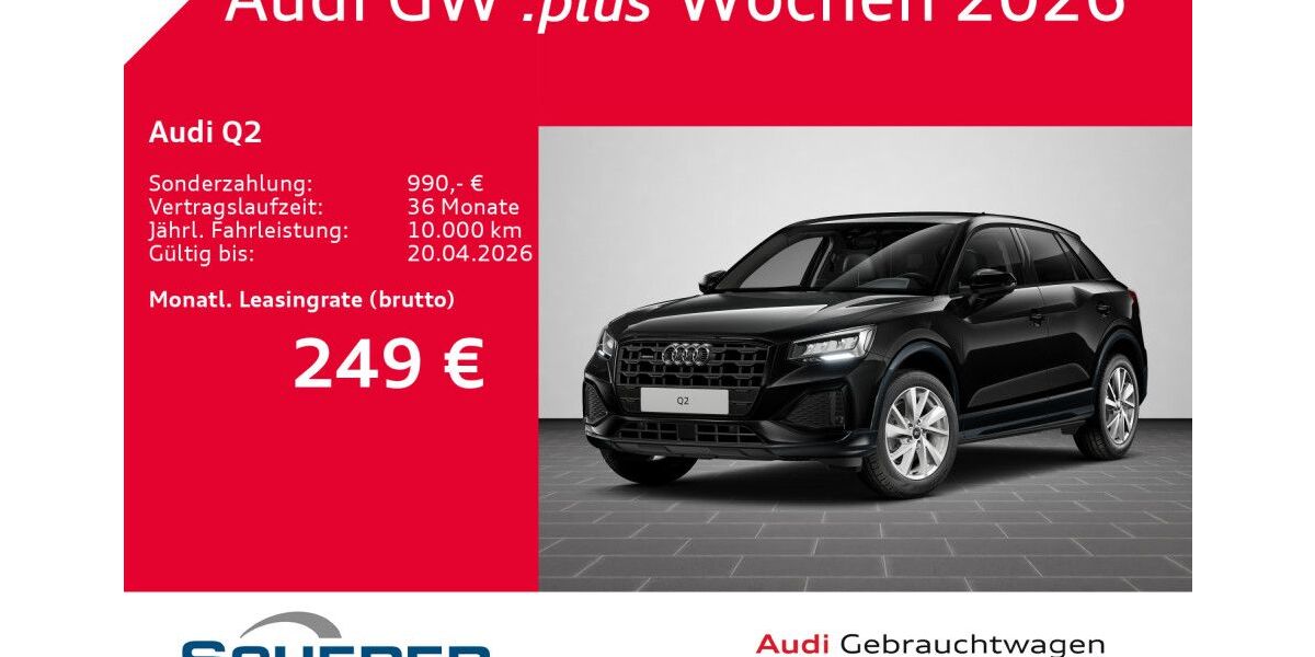 Audi Q2 30.279 km 33.190 &euro; Homburg 66424