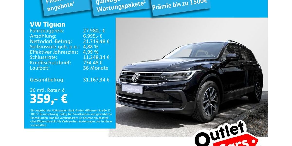 VW Tiguan 48.866 km 27.980 &euro; Dachau 85221