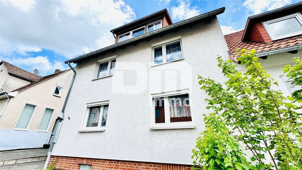 Modernisiertes Zweifamilienhaus mit Maisonettebereich in Panorama Traumlage + Garage Terrasse - Zweifamilienhaus Kassel Harleshausen | Angebot:26947616