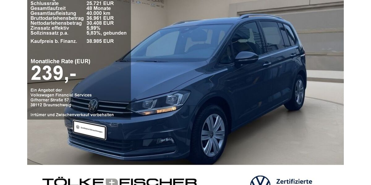 VW Touran 8.414 km 38.985 &euro; Krefeld 47805