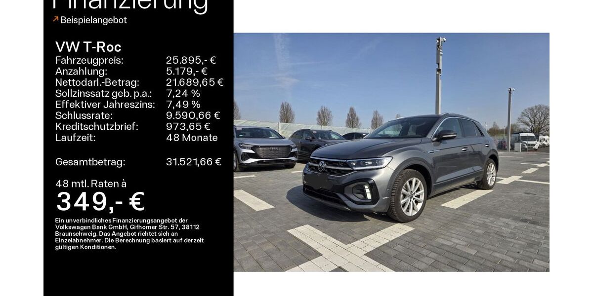 VW T-Roc 36.015 km 25.895 &euro; Büdingen-Düdelsheim 63654