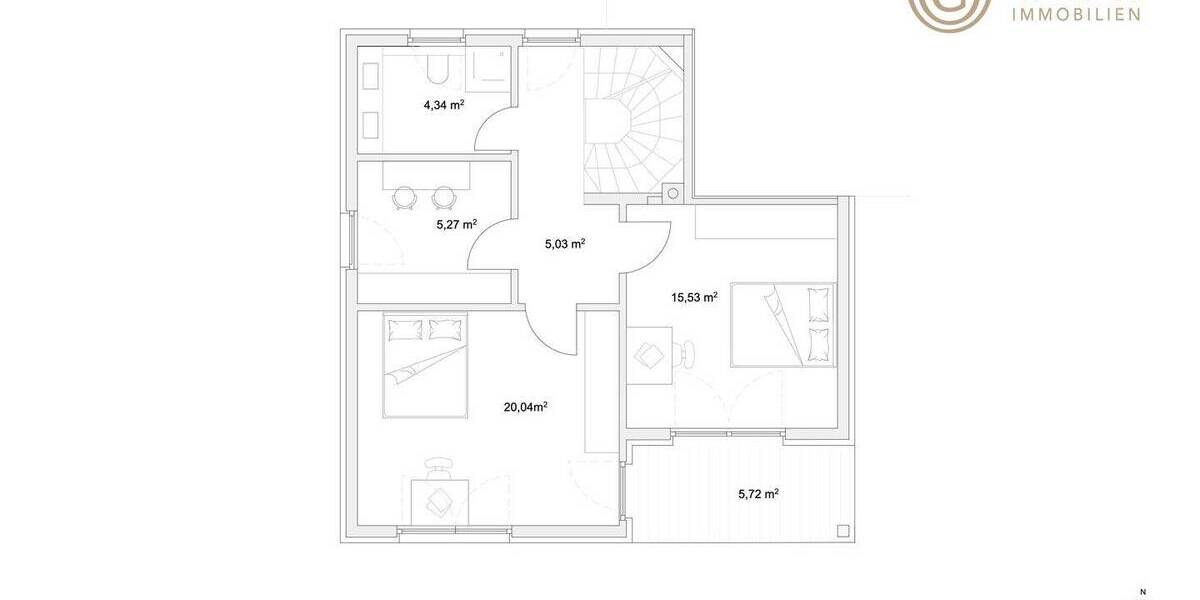 Reihenendhaus Starnberg Söcking - 5 Zimmer, 198 m&sup2;, 1.649.000&euro; | Angebot:26344192