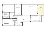 Sanierte 4-Zimmer-Wohnung mit Südbalkon und Weitblick in Erlangen 4 zimmer