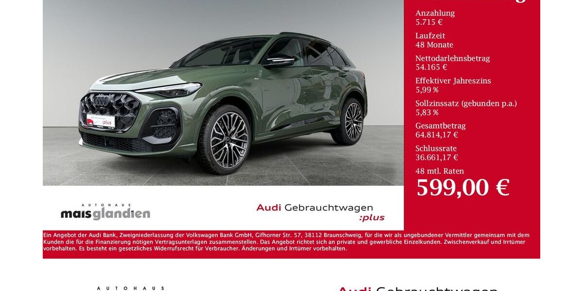 Audi Q5 16.125 km 57.780 &euro; Pronsfeld 54597